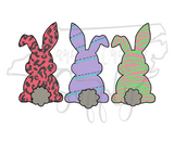 Easter Sublimation Design, Bunnies Png