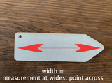 Pencil Acrylic Keychain Blanks - Set of 5 2.5" Diameter