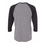 Raglan Tri-Blend 3/4 Sleeve Baseball Shirt