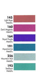 Adhesive Vinyl - Metallic Vinyl FDC 2100 Metallic Cast Vinyl 12x12" Sheets 6 colors to choose from Seafoam Metallic Aqua Metallic Vinyl Permanent Outdoor - Carolina Crafter Supply