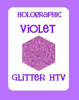 Holographic Lavender Glitter Heat Transfer Vinyl 12x20" Sheets Glitter HTV Holographic Glitter HTV, Lavender Glitter htv - Carolina Crafter Supply