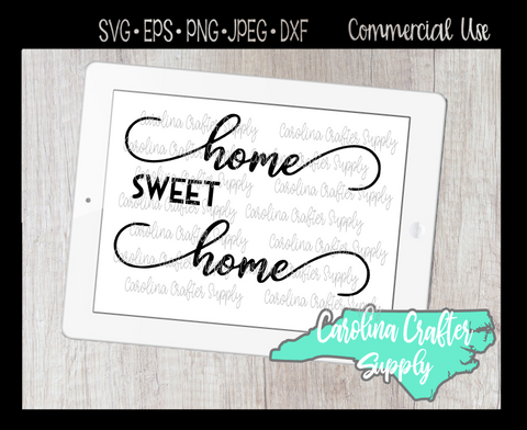 Home Sweet Home SVG, Farmhouse SVG, Home Decor Sign SVG
