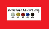 Adhesive Vinyl - Holographic Vinyl 12x12" Sheet Holographic Metal Flake Adhesive Vinyl RTape VinylEfx Metal Flake Permanent Indoor Film - Carolina Crafter Supply