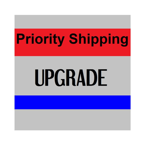 Shipping Upgrade - Priority Shipping Upgrade - Ship It Priority! 1-3 Day Estimated Delivery Shipping.