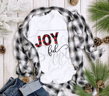 Christmas Sublimation Design - Buffalo Plaid Christmas PNG Joy Shirt Design Christmas Mug Design Christmas Shirt Design