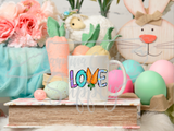 Easter Sublimation Design, Easter LOVE Png