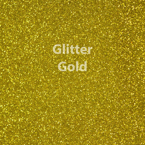 Siser Glitter HTV - 1 12x20 Gold Siser Glitter HTV, Siser Glitter Hea