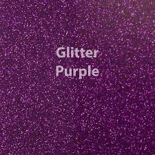 Siser Glitter HTV - 1 12x20" Purple Siser Glitter HTV, Siser Glitter Heat Transfer Vinyl, Purple Glitter HTV - Carolina Crafter Supply