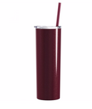 SALE!!  Select Colors - Steel Skinny Tumbler - 20 Ounce Powder Coated Stainless Steel Skinny Tumbler